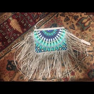 Rebecca Minkoff Delhi crossbody with fringe